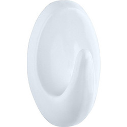 Κρεμαστράκια Αυτοκόλλητα (Σετ 2τμχ) Wenko Maxi White 4406010100