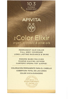 Apivita My Color Elixir 10.3 Κατάξανθο Χρυσό Μόνιμη Βαφή Μαλλιών 50ml