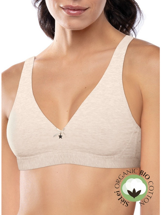 Sielei Bralette χωρίς Μπανέλα Μπεζ 1454