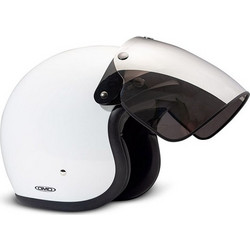 DMD Visor Mirror White Κράνος Μηχανής Jet