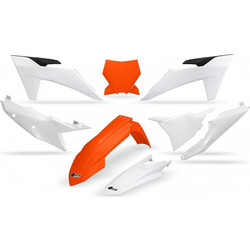 ΚΟΥΣΤΟΥΜΙ KTM SX 125 23' / SX 250 23' / SXF 250 23' ΠΟΡΤΟΚΑΛΙ-ΛΕΥΚΟ UFO
