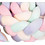 Palamaiki New Baby Πάντα Κούνιας Πλεξούδα Candy 15x220cm