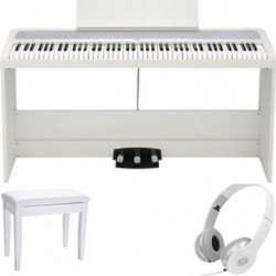 Korg B2SP Bundle Ηλεκτρικό Πιάνο Stage με 88 Βαρυκεντρισμένα Πλήκτρα White