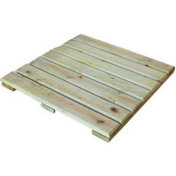 SHOWOOD Πλακάκι για Δάπεδο Κήπου από Ξύλο 50x50εκ.Κωδικός: 32745096