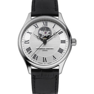 Frederique Constant Ανδρικό Ρολόι Αυτόματο με Μαύρο Δερμάτινο Λουράκι FC-310MC5B6