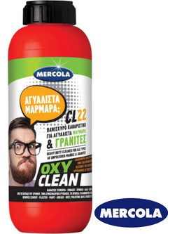 Mercola CL 22 Oxy Clean 5013 Καθαριστικό αγυαλιστων μαρμάρων και γρανιτών 1lt
