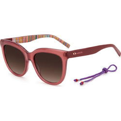 Missoni MMI0112S Γυναικεία Γυαλιά Ηλίου Τετράγωνα Κοκάλινα Ροζ με Καφέ Degradee Φακό