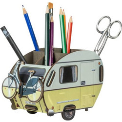 Werkhaus DIY Μολυβοθήκη Τροχόσπιτο - Caravan