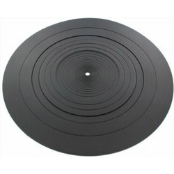 Tonar Slipmat από Λάστιχο Rubber Turntable Mat σε Μαύρο Χρώμα Κωδικός: 5988