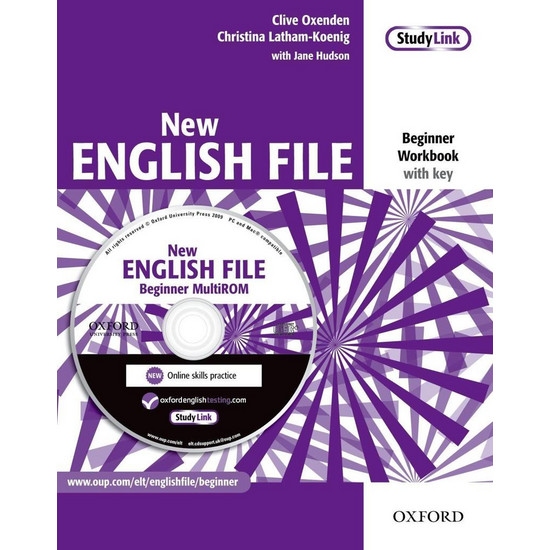 New English File Beginner Workbook with Key and Multi-ROM Pack ...