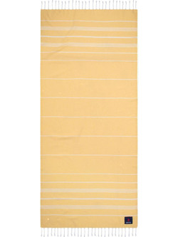 Greenwich Polo Club 3809 Πετσέτα Παρεό Θαλάσσης Κίτρινη 80x180cm