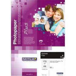 Φωτογραφικό χαρτί Rayfilm 170gr A4 Glossy 50φύλλα