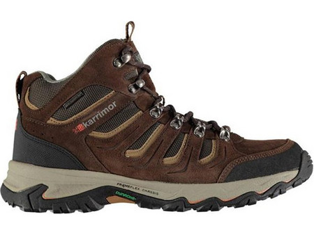 Karrimor Mount Mid Ανδρικά Ορειβατικά Μποτάκια Καφέ 182105-05