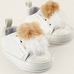 Zippy Βρεφικά Sneakers Αγκαλιάς Λευκά 31056489041