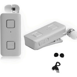 K-35 Ακουστικό Bluetooth In Ear Πέτου White