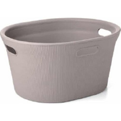 Λεκάνη Ρούχων 35lt Baobab Taupe 06650.004 Tatay Dimitrakas