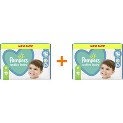 Pampers Active Baby Dry Midi No6 13-18Kg 2x44τμχ