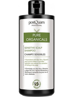 PostQuam Pure Organicals Sensitive Scalp Φυτικό Σαμπουάν για Επανόρθωση για Ταλαιπωρημένα Μαλλιά 1lt