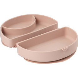Miniware Des.12 Silifold Πιάτο Σιλικόνης με Βεντούζα Pink