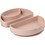 Miniware Des.12 Silifold Πιάτο Σιλικόνης με Βεντούζα Pink
