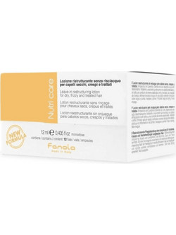 Fanola 12 Nutri Care Αμπούλες Μαλλιών 12x12ml