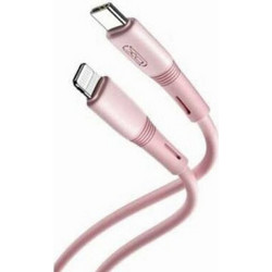 XO NB-Q226A USB-C to Lightning Cable 27W 1m Pink NB-Q226A