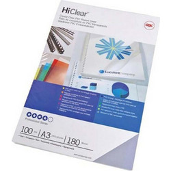 GBC Ζελατίνα Βιβλιοδεσίας Α3 180mic CF121880 100τμχ