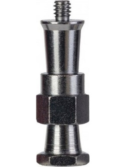 Quadralite Light Stand Adapter Super Clamp to 1/4 inch Male Screw