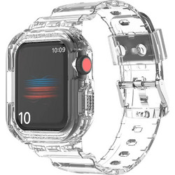 Διαφανής θήκη & λουράκι 38/42mm - Διαφανές κάσα / Διαφανές λουρί