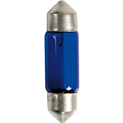 Lampa C10W Festoon Xenon Μπλε 12V 10W 2τμχ