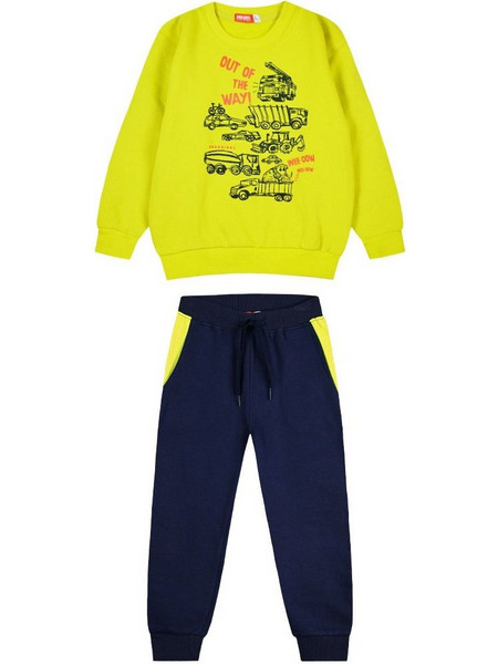 Energiers Παιδικό Σετ Φόρμας Navy Μπλε Lime 12-123176-0
