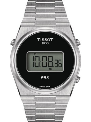 Tissot PRX Ανδρικό Ρολόι Χρονογράφος με Ασημί Μεταλλικό Μπρασελέ T137.463.11.050.00