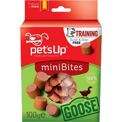Pet'sUp Mini Bites Training Treats Goose 100gr
