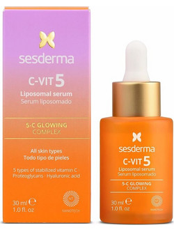 Sesderma C-Vit 5 Serum Προσώπου για Λάμψη με Βιταμίνη C 30ml