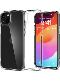 Spigen Crystal Hybrid Back Cover Crystal Clear (iPhone 15 Plus)