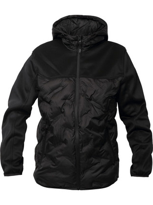 Jack & Jones Ανδρικό Μπουφάν Χειμωνιάτικο Καπιτονέ Μαύρο 12237726