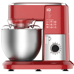 IQ EM-535 Red Κουζινομηχανή 1300W με Ανοξείδωτο Κάδο 6lt