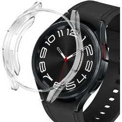 Tech-Protect Defense 360 Θήκη για Samsung Galaxy Watch 6 Classic 47mm Διάφανο