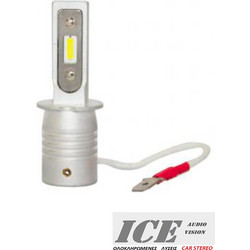 LED H3 ICE LEXA 13W 6500K 1τμχ.ΙΔΑΝΙΚΗ ΓΙΑ ΜΟΤΟ