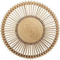 Φωτιστικό Τοίχου - Οροφής Clava 2381 Φ35x16,4cm 1xE27 15W Oak Umage