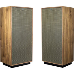 Klipsch Forte IV Ζεύγος Ηχείων Hi-Fi Δαπέδου 400W 3 Δρόμων Walnut