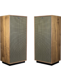 Klipsch Forte IV Ζεύγος Ηχείων Hi-Fi Δαπέδου 400W 3 Δρόμων Walnut