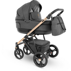 Camarelo Belagio Καρότσι Μωρού 3 σε 1 Dark Grey