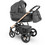 Camarelo Belagio Καρότσι Μωρού 3 σε 1 Dark Grey
