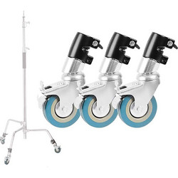 - IRiSfot Heavy Duty Tripod/C-Stand Wheels , set of 3 (F290)