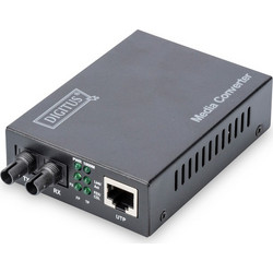 Digitus TRANSCEIVER RJ45-F/O ST 10/100/1000 MULTIMODE 0.5km DN-82110-1