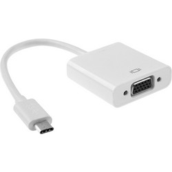 Converter USB Type-C to VGA White 18297