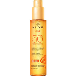 Nuxe Sun Λάδι Μαυρίσματος Σώματος SPF50 150ml
