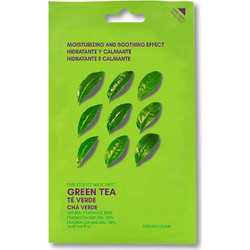 Holika Holika Green Tea Pure Essence Sheet Μάσκα Προσώπου για Ακμή Ενυδάτωση & Λεύκανση με Πράσινο Τσάι 20ml