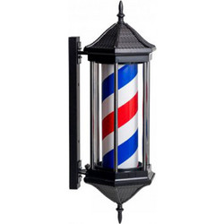 Barber Pole Barber Icon Hexagon